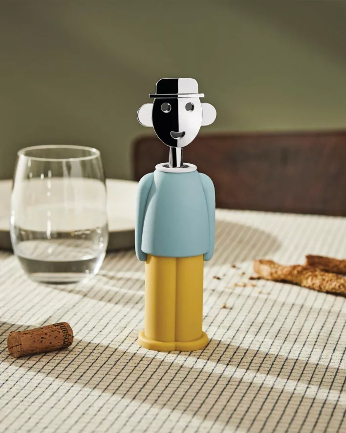 Alessi Alessandro Kurkentrekker Rood 9 Alessi Alessandro Kurkentrekker Rood - Afbeelding 7