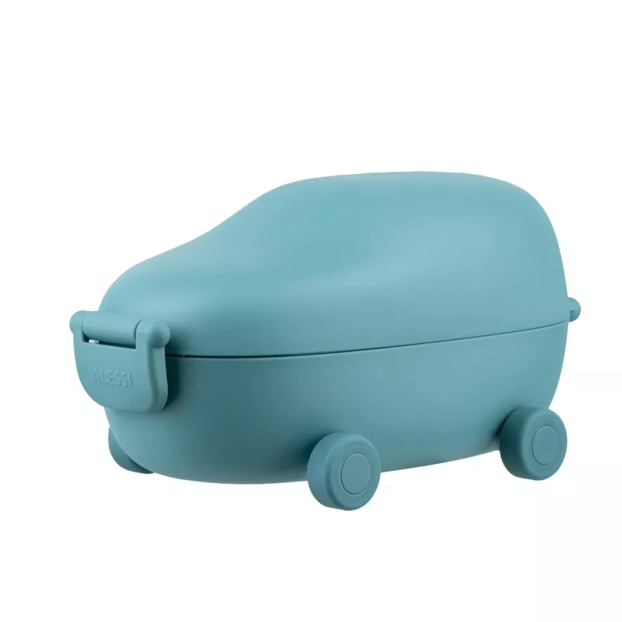 Alessi Food à Porter Snack Box Lichtblauw 3 Alessi Food à Porter Snack Box Lichtblauw