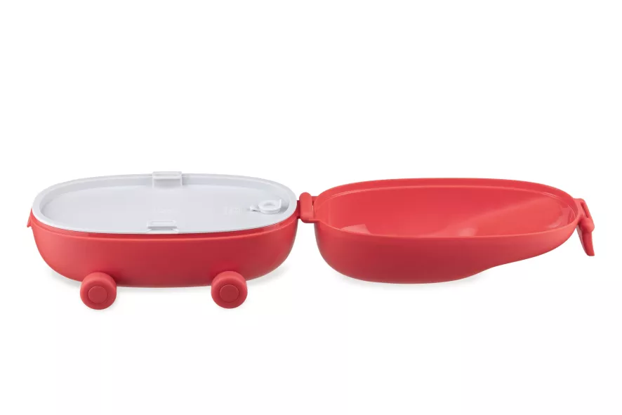 Alessi Food à Porter Snack Box Lichtblauw 6 Alessi Food à Porter Snack Box Lichtblauw - Afbeelding 4