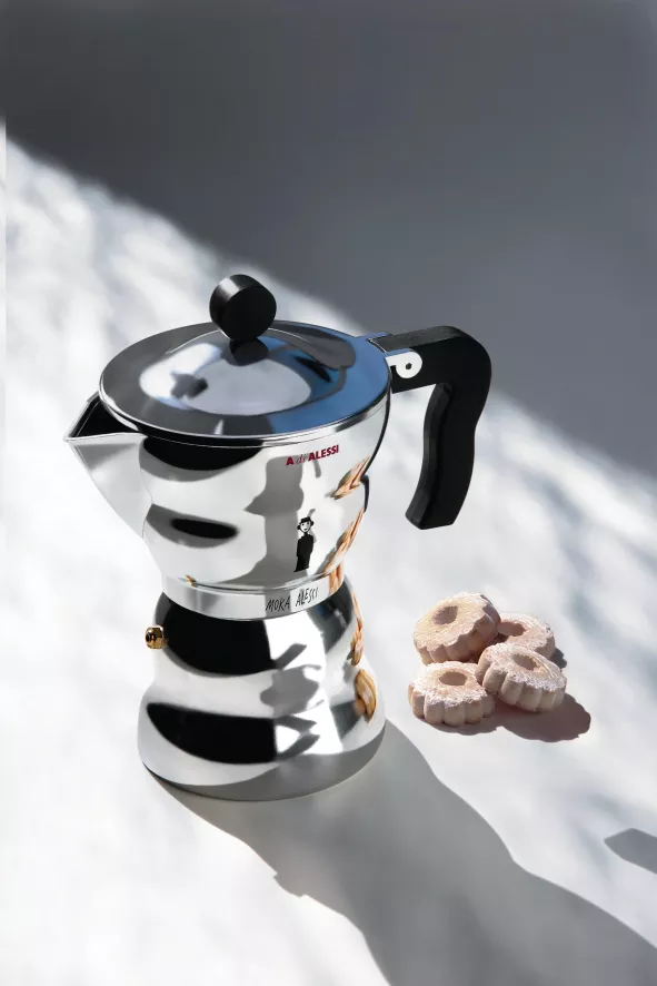 Alessi Moka Alessi Percolator Koffiemaker 15cl 5 Alessi Moka Alessi Percolator Koffiemaker 15cl - Afbeelding 3