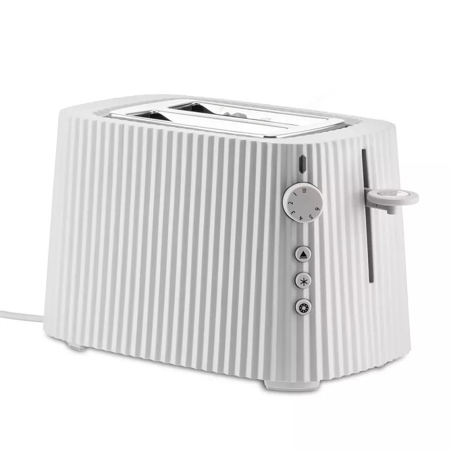 Alessi Plissé Broodrooster Wit 3 Alessi Plissé Broodrooster Wit