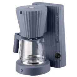 Alessi Plissé Koffiezetapparaat Grijs