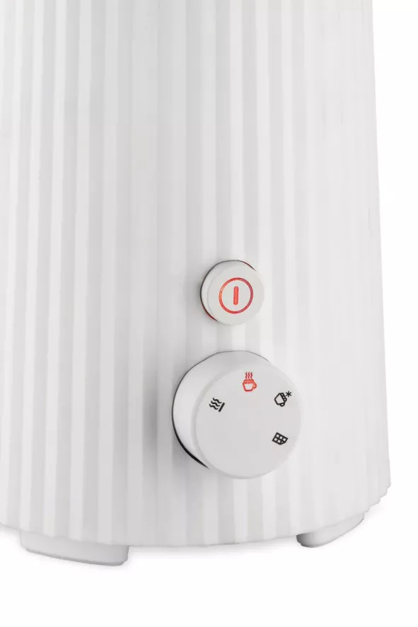 Alessi Plissé Melkopschuimer Zwart 6 Alessi Plissé Melkopschuimer Zwart - Afbeelding 4