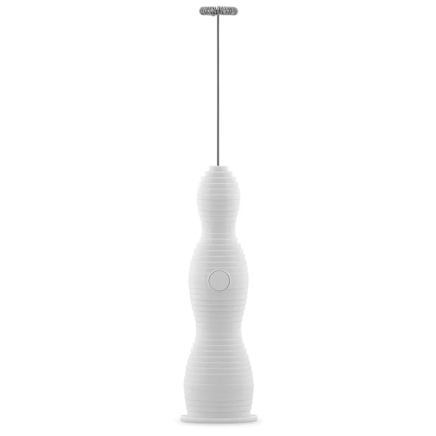 Alessi Pulcina Melkopschuimer Rood 4 Alessi Pulcina Melkopschuimer Rood - Afbeelding 2