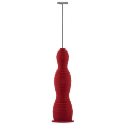 Alessi Pulcina Melkopschuimer Rood
