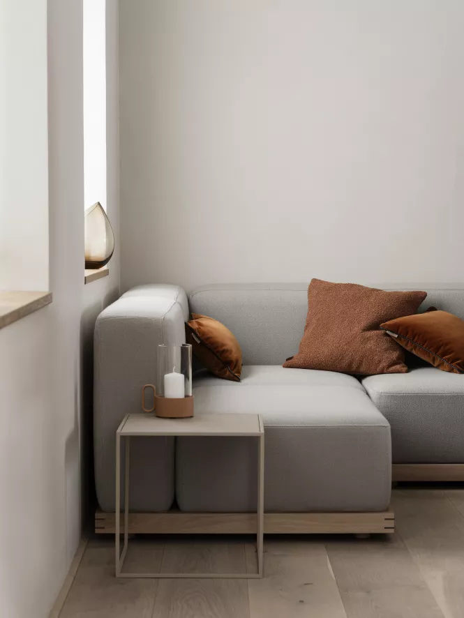 Blomus Boucle Kussenhoes 50x50 Rustique Brown 12 Blomus Boucle Kussenhoes 50x50 Rustique Brown - Afbeelding 10