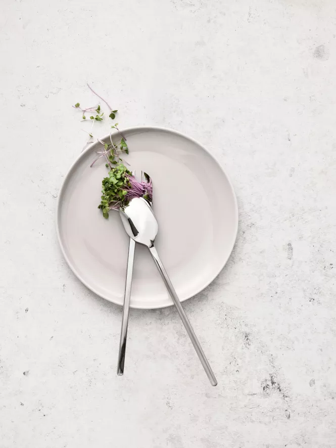 Bolia Carved Bestekset 16-delig 8 Bolia Carved Bestekset 16-delig - Afbeelding 6