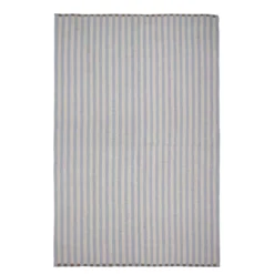 Broste Copenhagen Lamel Vloerkleed 140x200 Serenity Blue/warm Grey