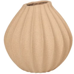 Broste Copenhagen Wide Vaas Medium Indian Tan