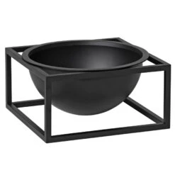 Audo Copenhagen Kubus Bowl Centerpiece Schaal Small Ø14 Zwart