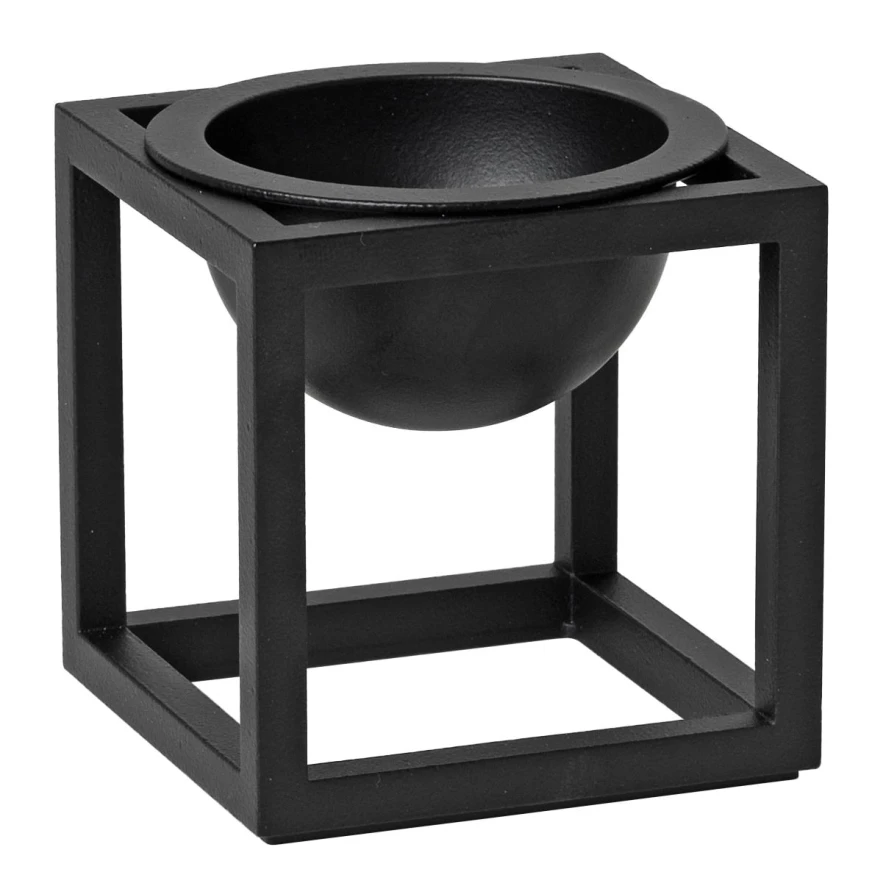 Audo Copenhagen Kubus Bowl Schaal Mini Ø7 Zwart 4 Audo Copenhagen Kubus Bowl Schaal Mini Ø7 Zwart - Afbeelding 2