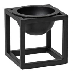Audo Copenhagen Kubus Bowl Schaal Mini Ø7 Zwart