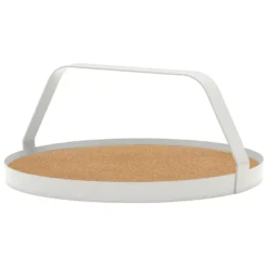 Design On Stock Waiter Dienblad Cork Ø45 Natural Concrete