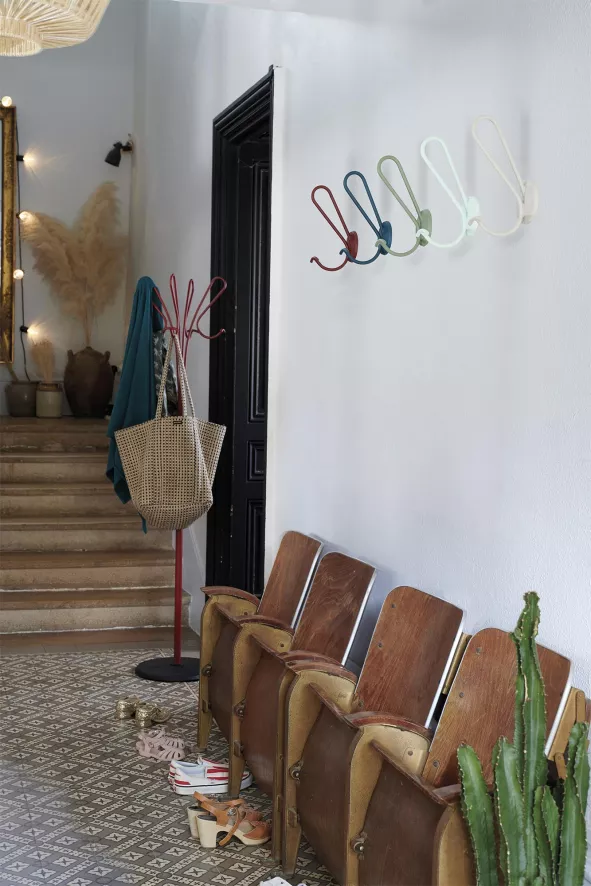 Fermob Acrobate Kapstok Wand Frosted Lemon 8 Fermob Acrobate Kapstok Wand Frosted Lemon - Afbeelding 6