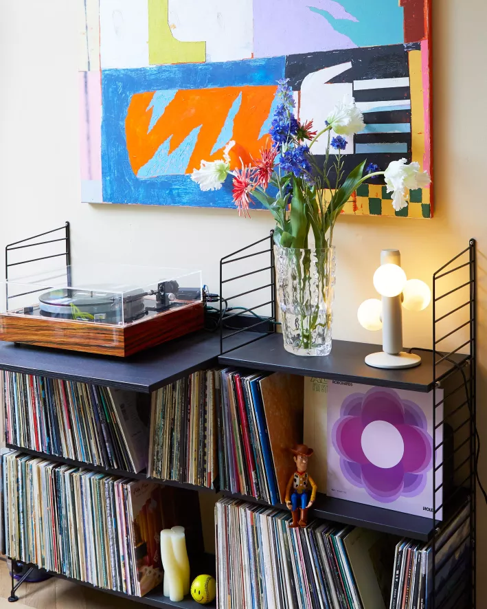 FÉST Wocky Kaars Lila 4 FÉST Wocky Kaars Lila - Afbeelding 2