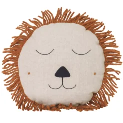 Ferm Living Safari Lion Kussen Natural