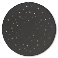 Ferm Living Star Christmas Tree Plaid Kerstboomkleed Donkergroen