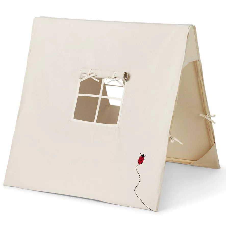 Ferm Living Tent Speelgoed Ladybird Embroidery Naturel 3 Ferm Living Tent Speelgoed Ladybird Embroidery Naturel