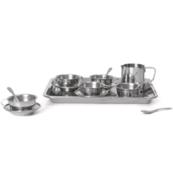 Ferm Living Toro Servies Speelgoed Roestvrijstaal
