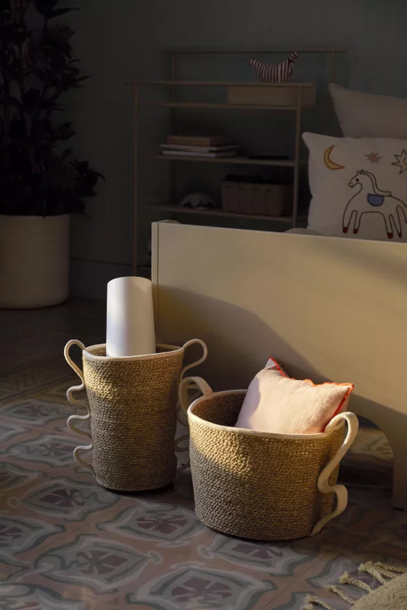 Ferm Living Verso Opbergmand Set Van 2 Brick 5 Ferm Living Verso Opbergmand Set Van 2 Brick - Afbeelding 3