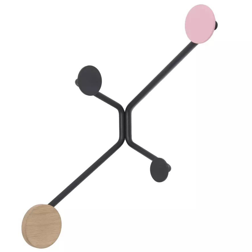 Gazzda Hook Kapstok Binnenhoek Roze 3 Gazzda Hook Kapstok Binnenhoek Roze