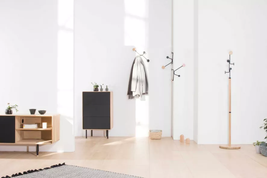 Gazzda Hook Kapstok Binnenhoek Roze 8 Gazzda Hook Kapstok Binnenhoek Roze - Afbeelding 6