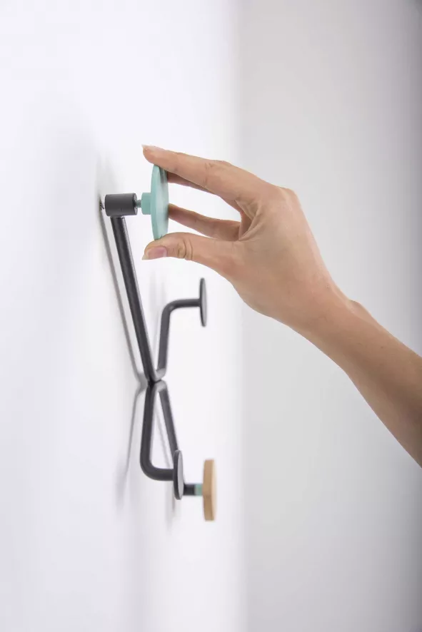 Gazzda Hook Kapstok Binnenhoek Roze 13 Gazzda Hook Kapstok Binnenhoek Roze - Afbeelding 11