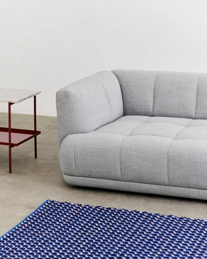 Hay Channel Vloerkleed 170x240 Blauw/wit 4 Hay Channel Vloerkleed 170x240 Blauw/wit - Afbeelding 2