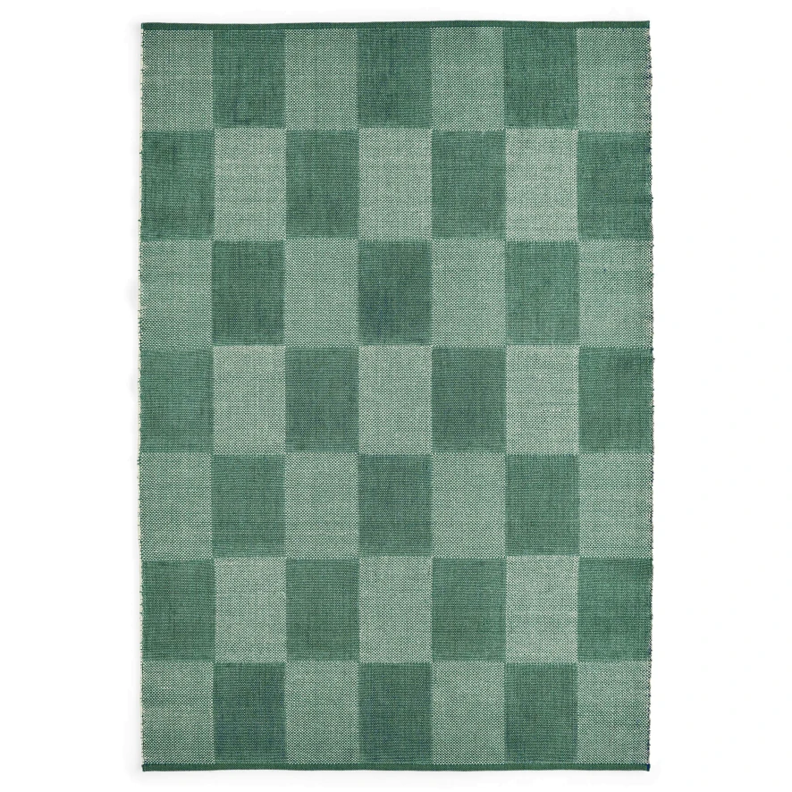 Hay Check Vloerkleed 140x200 Groen 8 Hay Check Vloerkleed 140x200 Groen - Afbeelding 6