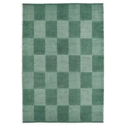 Hay Check Vloerkleed 140x200 Groen