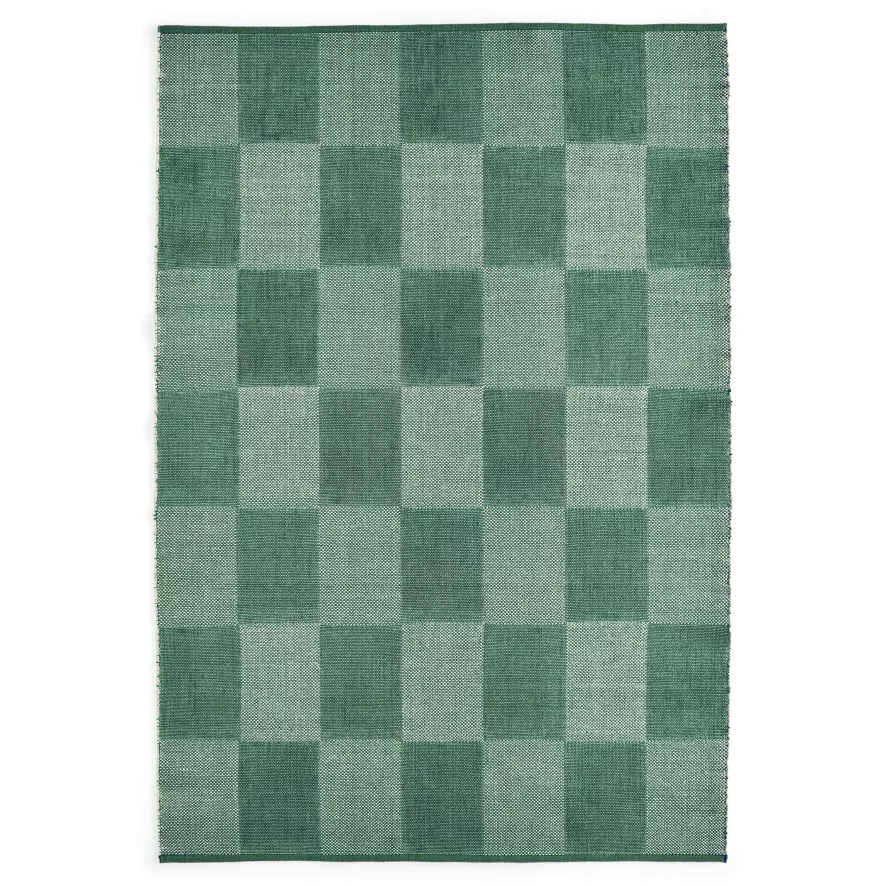 Hay Check Vloerkleed 140x200 Groen 3 Hay Check Vloerkleed 140x200 Groen