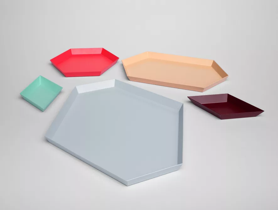 Hay Kaleido Dienblad X-small Dusty Blue 12 Hay Kaleido Dienblad X-small Dusty Blue - Afbeelding 10