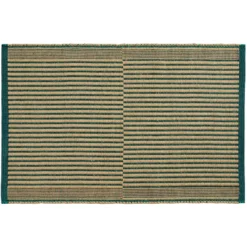 Hay Tapis Deurmat 60x95 Black And Green