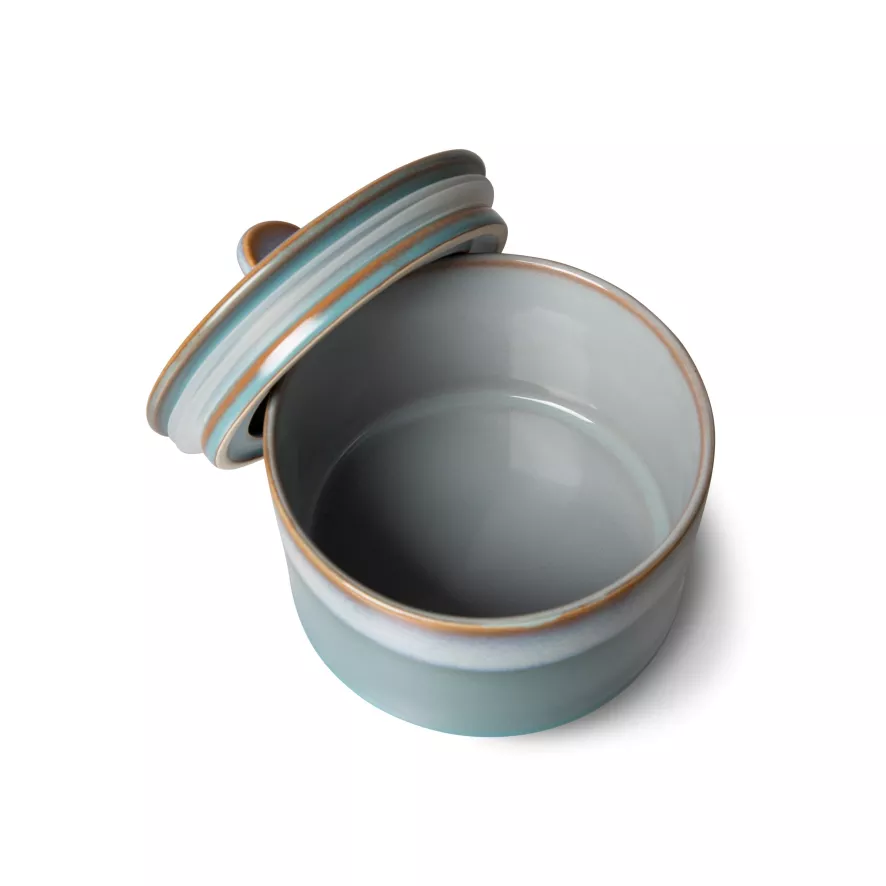 HKliving 70's Ceramic Koektrommel Voorraadpot Cookie Jar Fire 16 HKliving 70's Ceramic Koektrommel Voorraadpot Cookie Jar Fire - Afbeelding 14