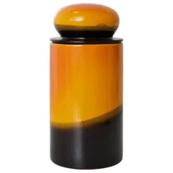 HKliving 70's Ceramic Voorraadpot Sunshine
