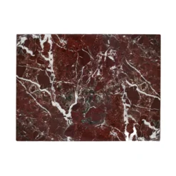 HKliving Marble Cutting Board Snijplank 50x40 Burgundy Polished