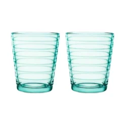 Iittala Aino Aalto Glazen 22cl Set Van 2 Watergroen