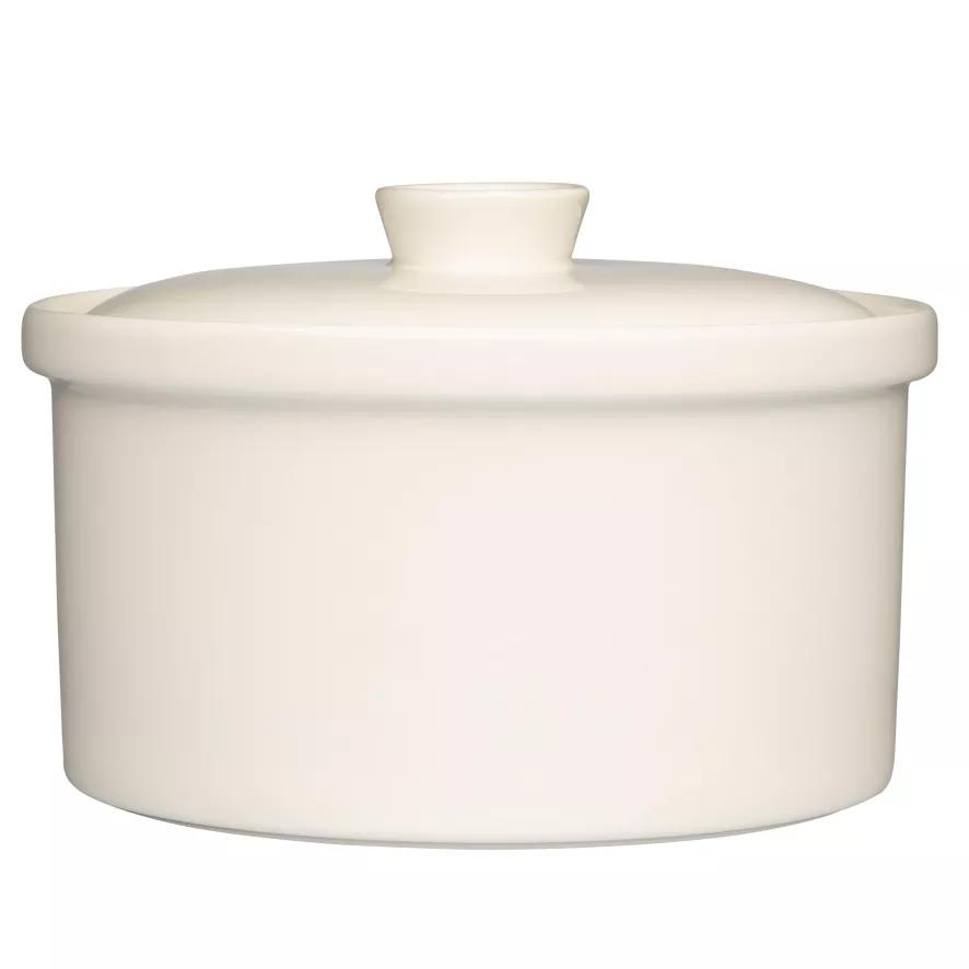 Iittala Teema Ovenschaal Met Deksel Ø20.9 Linnen 4 Iittala Teema Ovenschaal Met Deksel Ø20.9 Linnen - Afbeelding 2