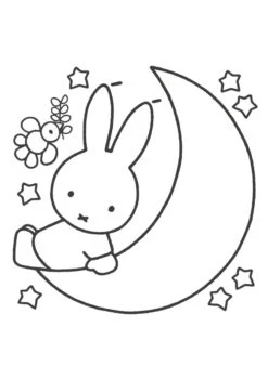 KEK Amsterdam Nijntje Muursticker II