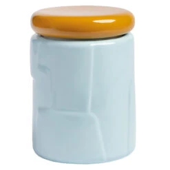 & Klevering &klevering Flake Voorraadpot Ø12 X 16,5 Blauw