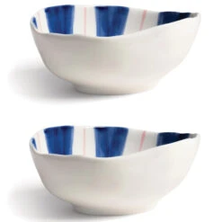 & Klevering &klevering Ray Kom 13x16,5 Set Van 2 Blauw