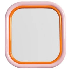 & Klevering &klevering Sleek Spiegel Vierkant Roze
