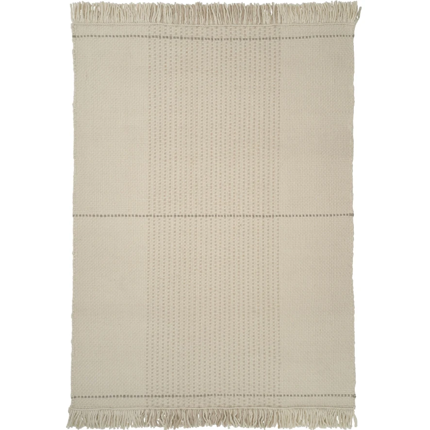 Linie Design Awakened Mind Vloerkleed 140x200 Wit 5 Linie Design Awakened Mind Vloerkleed 140x200 Wit - Afbeelding 3