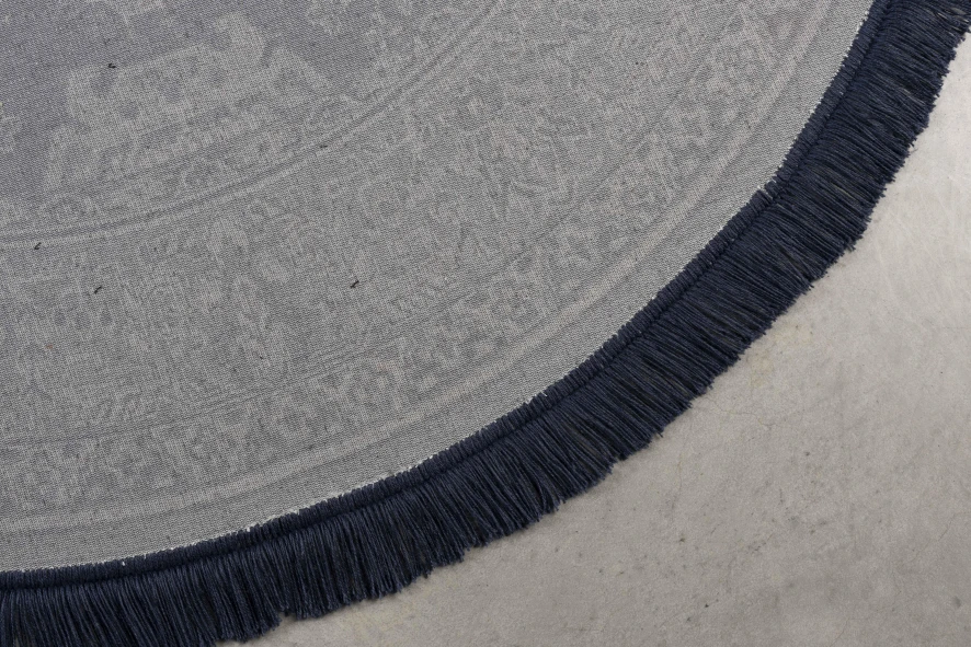 Livingstone Design Jass Vloerkleed Rond 160 Green Grey 12 Livingstone Design Jass Vloerkleed Rond 160 Green Grey - Afbeelding 10