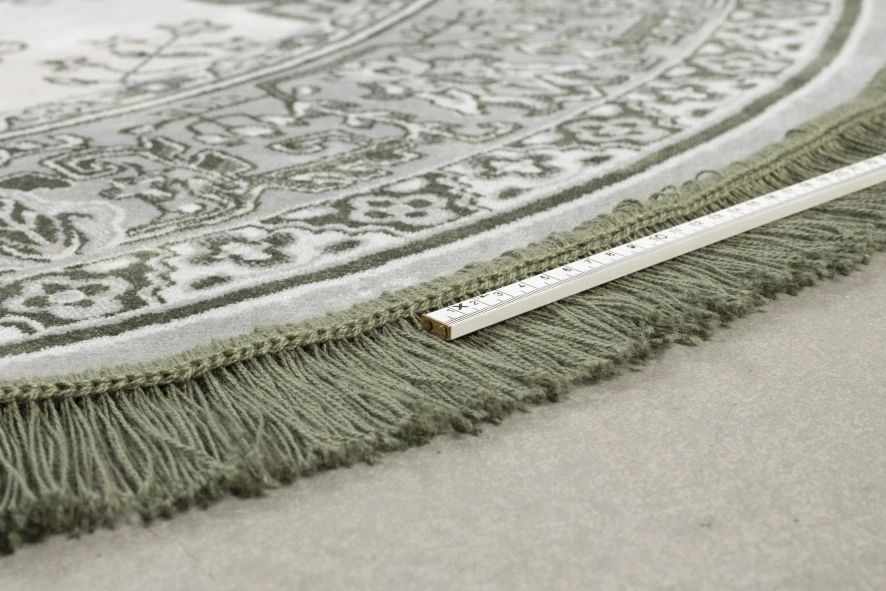 Livingstone Design Jass Vloerkleed Rond 160 Green Grey 18 Livingstone Design Jass Vloerkleed Rond 160 Green Grey - Afbeelding 16