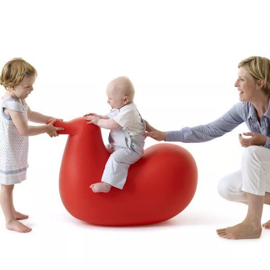 Magis Dodo Schommelpaard Roze 4 Magis Dodo Schommelpaard Roze - Afbeelding 2