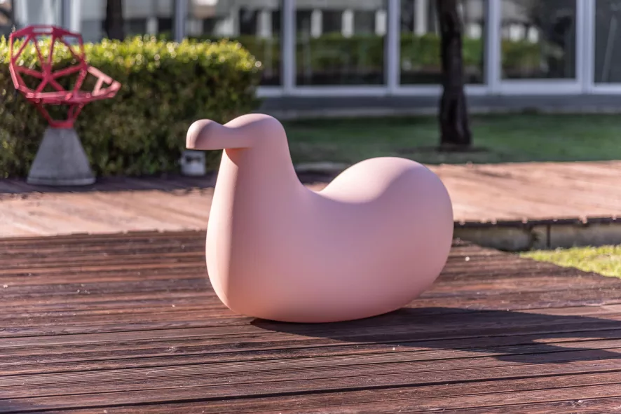 Magis Dodo Schommelpaard Roze 11 Magis Dodo Schommelpaard Roze - Afbeelding 9