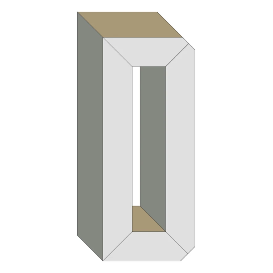 Mogg Letteronza Spiegel Large R 10 Mogg Letteronza Spiegel Large R - Afbeelding 8