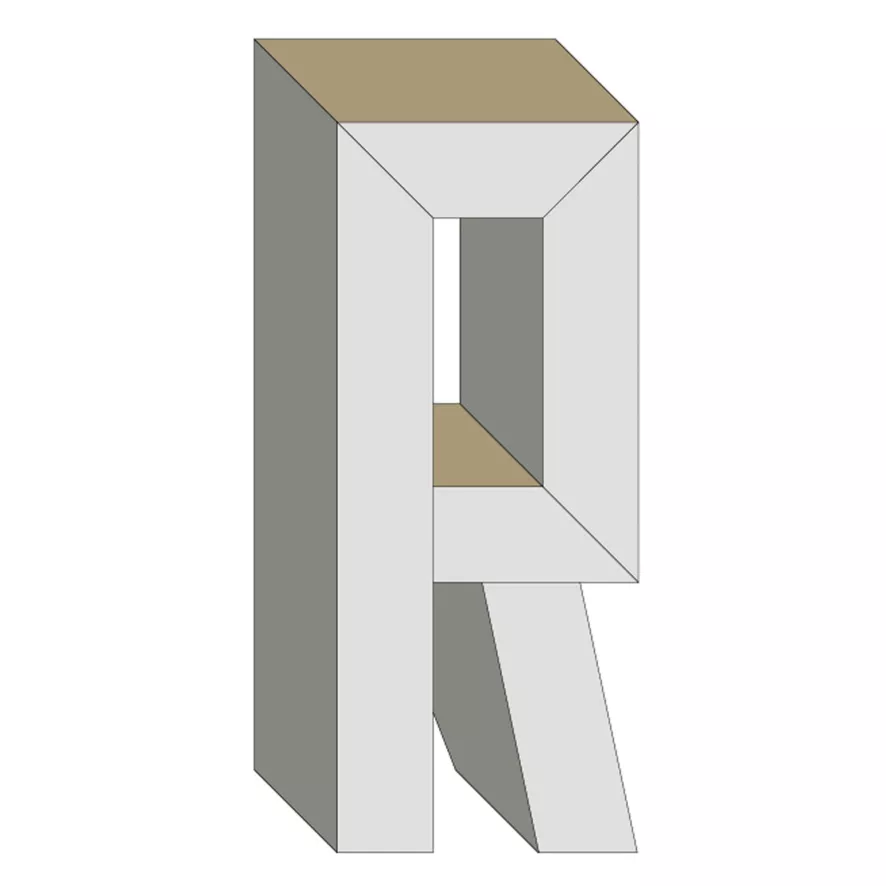 Mogg Letteronza Spiegel Large R 3 Mogg Letteronza Spiegel Large R