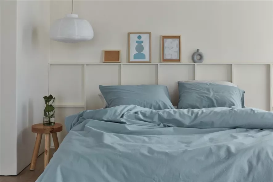 Beddinghouse Organic Basic Dekbedovertrek 200x200/220 + 60x70 Zand 8 Beddinghouse Organic Basic Dekbedovertrek 200x200/220 + 60x70 Zand - Afbeelding 6